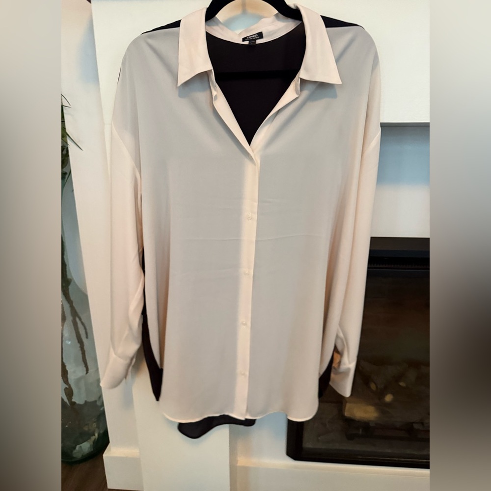 Express Cream Blouse